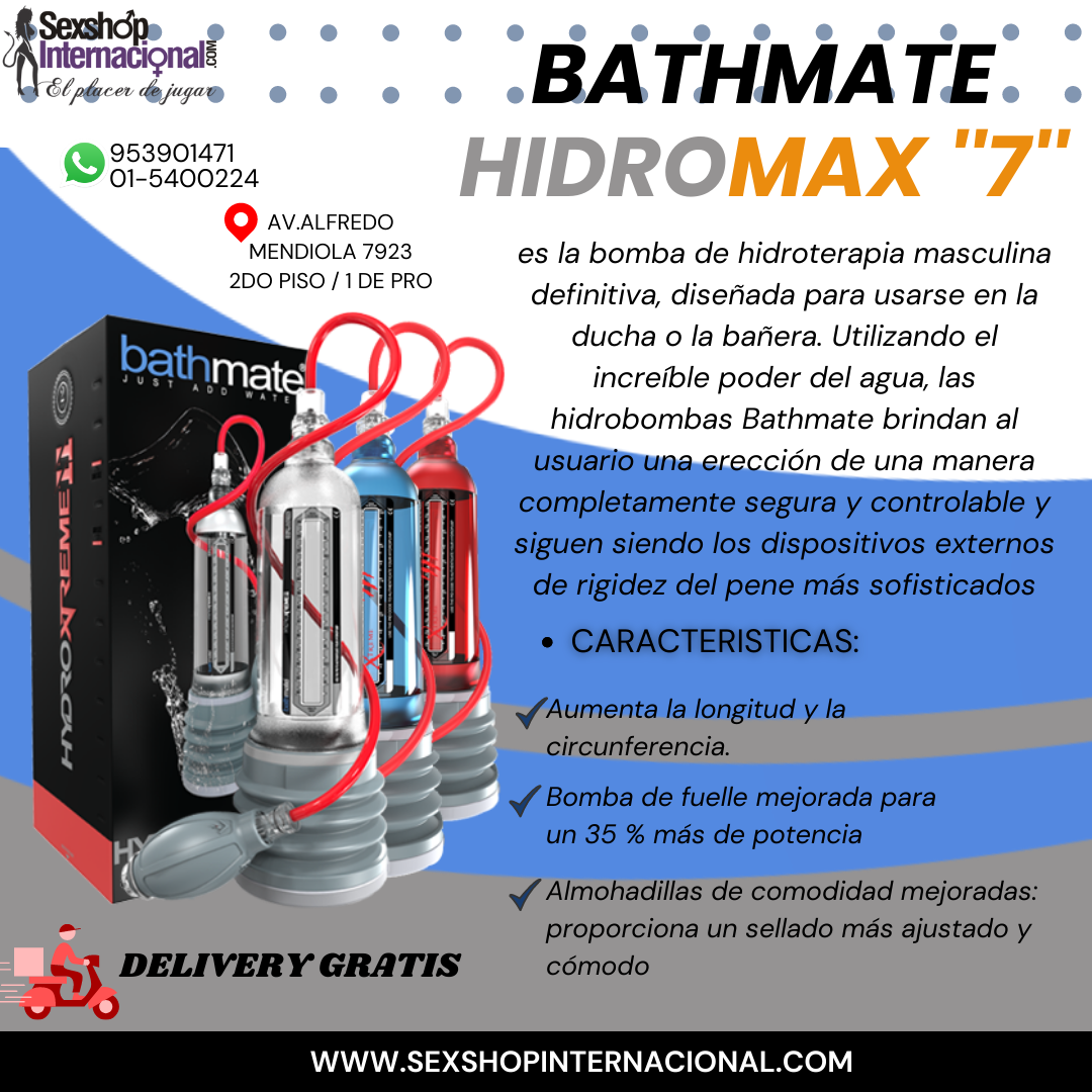 Bathmate Hydromax 7 Bomba de Agua